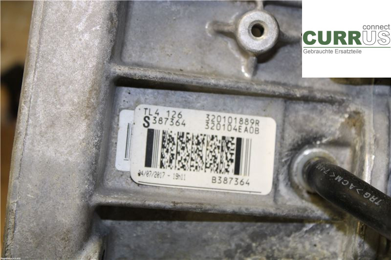 NISSAN QASHQAI  14-17 6-Gang-Getriebe 320104EA0B K9K646
