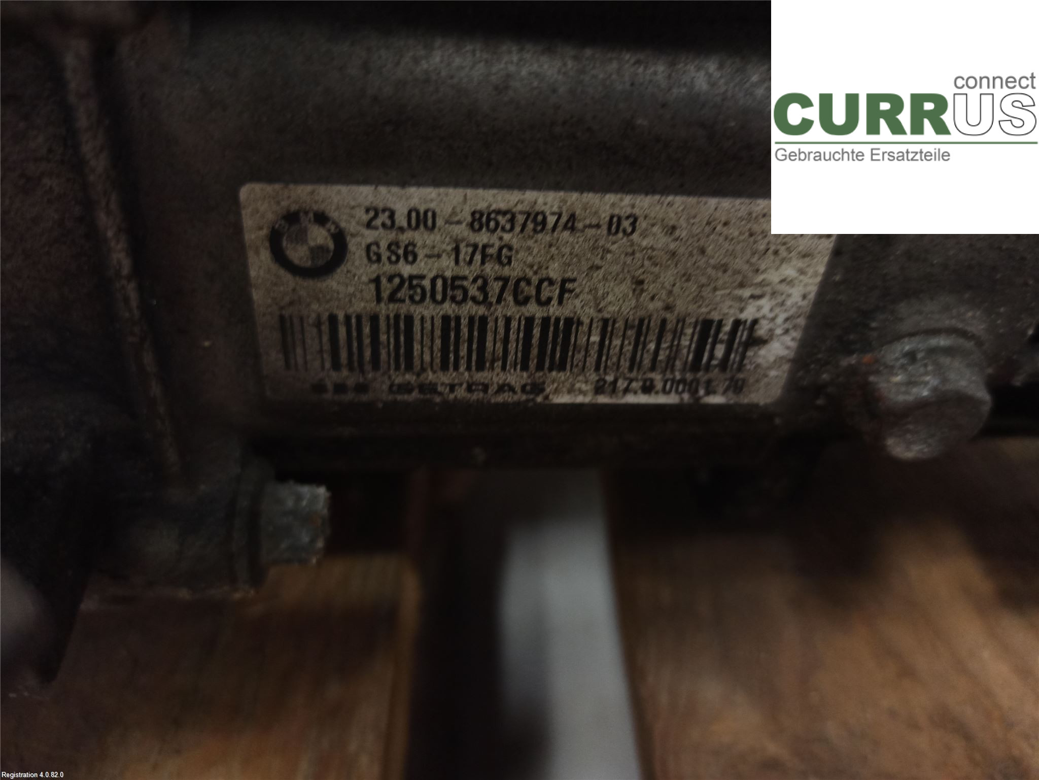 BMW 1 F20/F21   11-19 Boîte 6 vitesses 23 00 8 637 974 B38-B15A