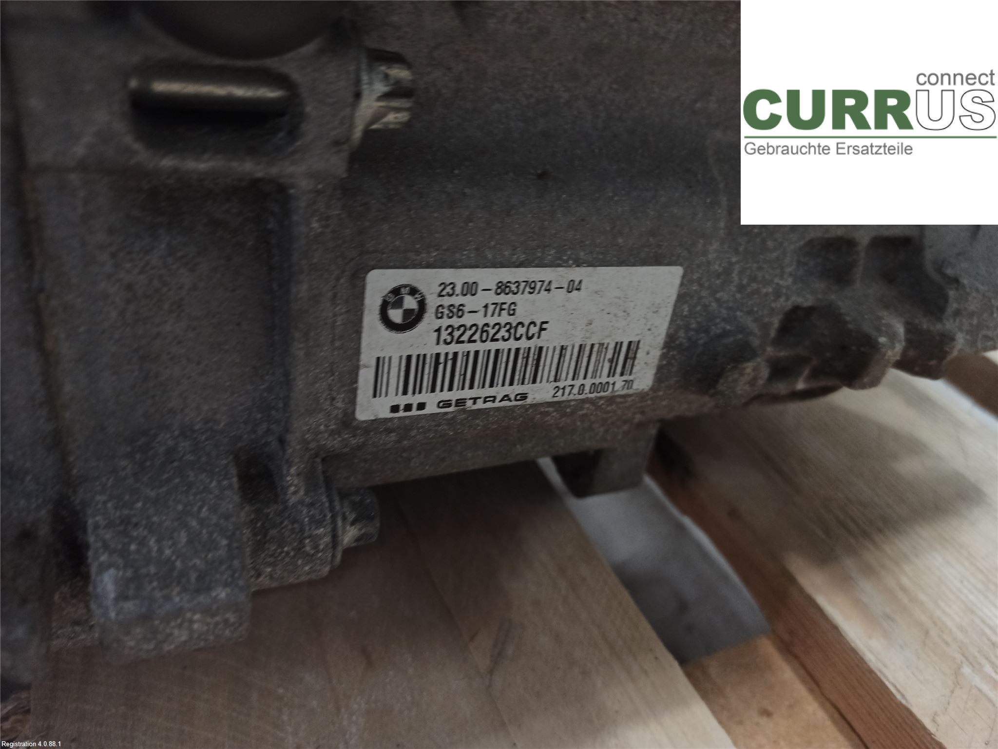 BMW 1 F20/F21   11-19 Boîte 6 vitesses 23 00 8 637 974 B38-B15A