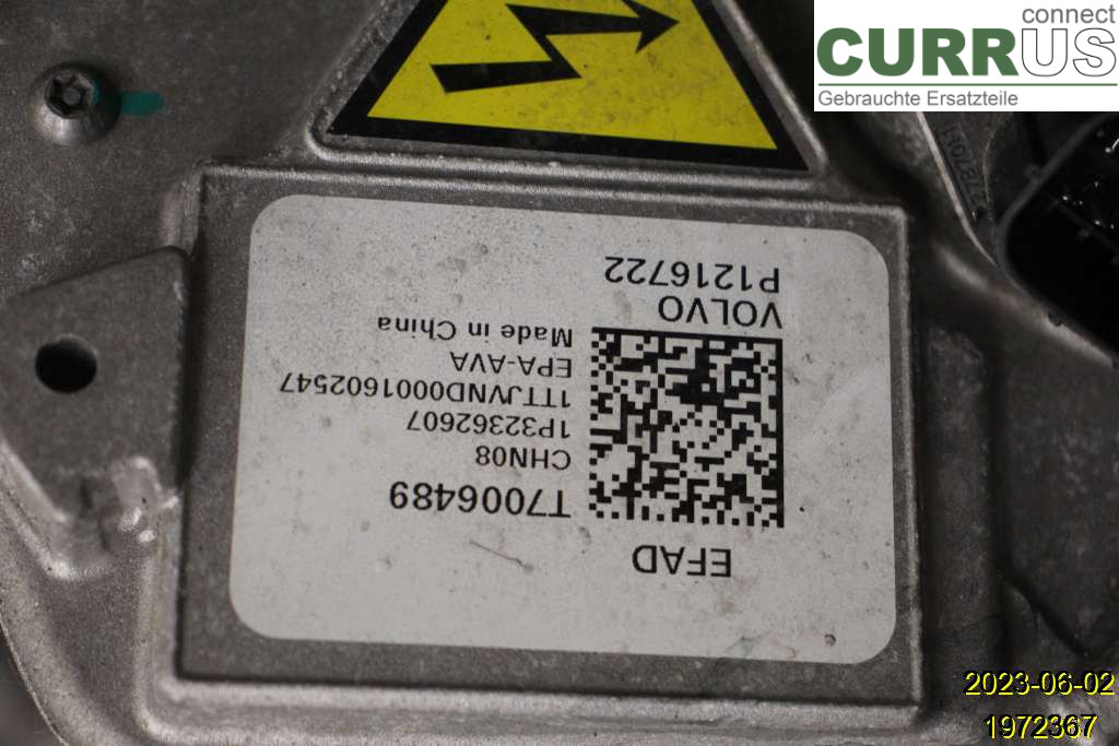 VOLVO XC40/RECHARGE 18- Engine 36003600 E400V2