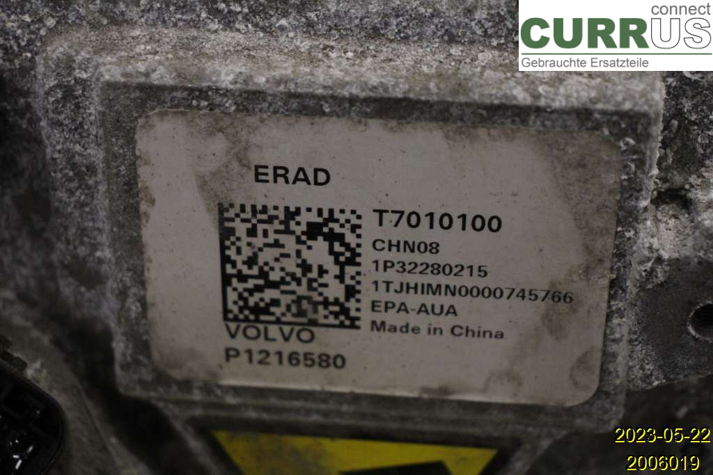VOLVO XC40/RECHARGE 18- Engine 36003601 E400V6