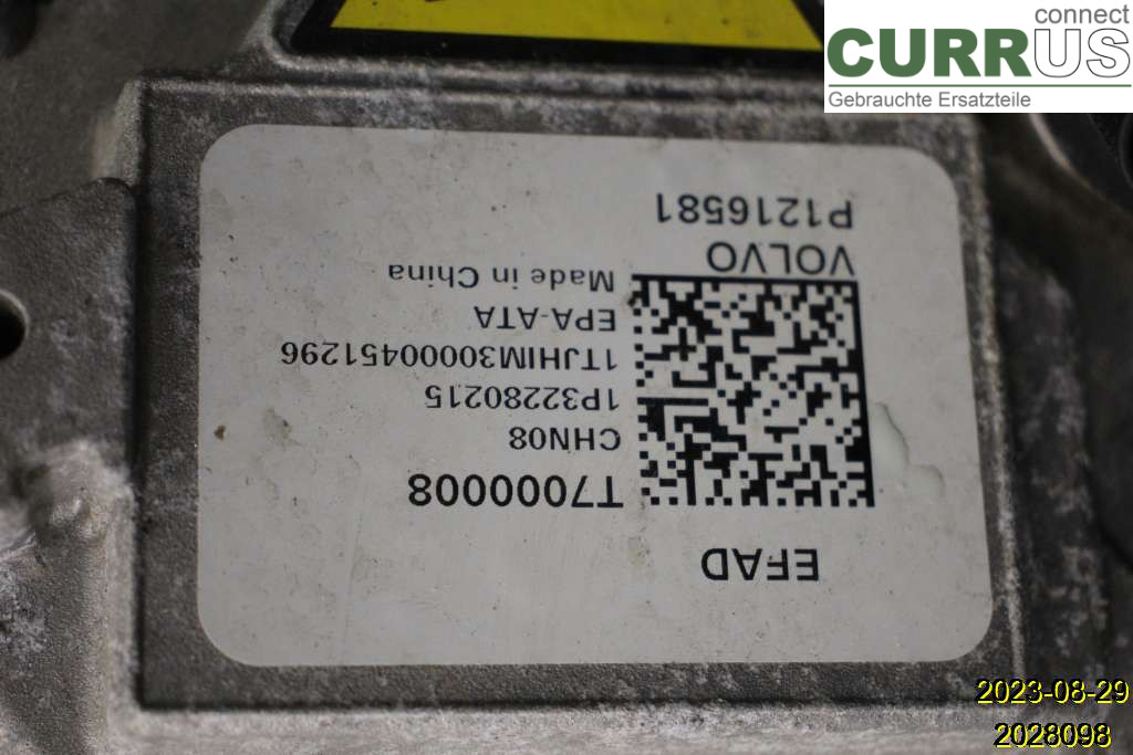 VOLVO XC40/RECHARGE 18- Motor 36003599 E400V6