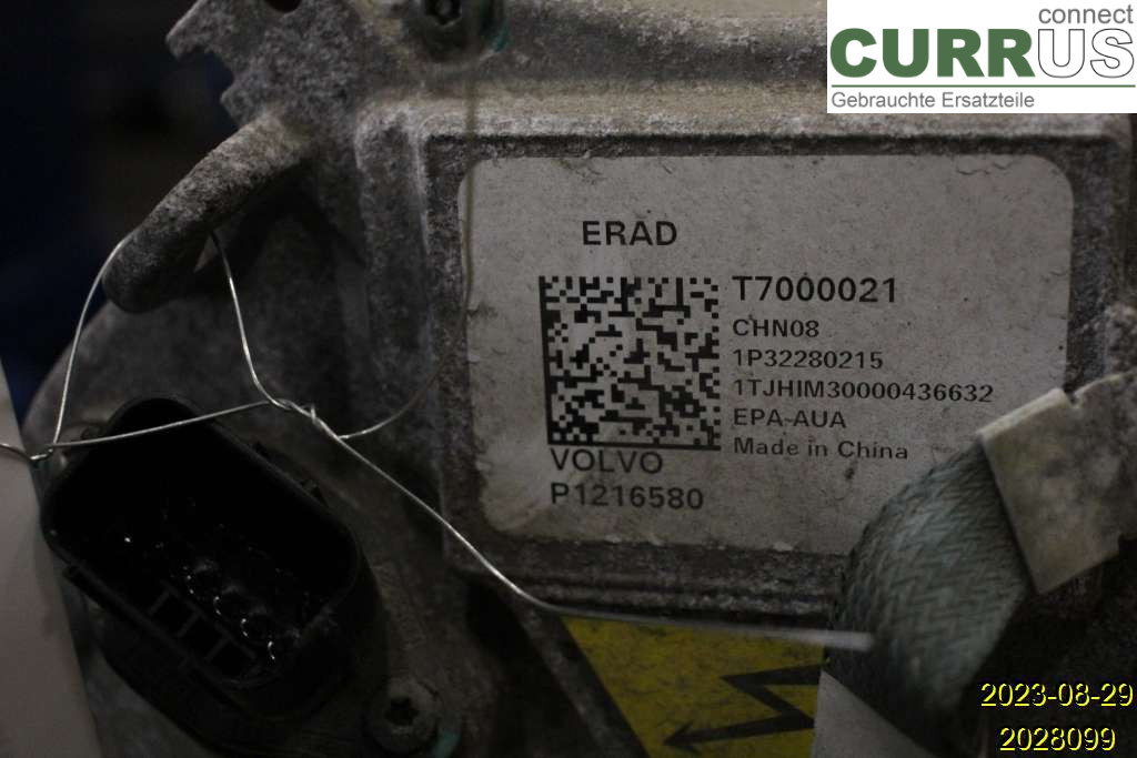 VOLVO XC40/RECHARGE 18- Motor 36003601 E400V6