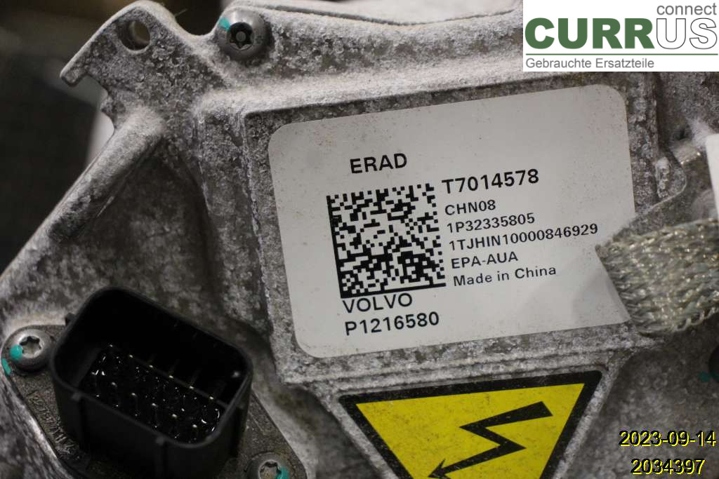 VOLVO C40/RECHARGE  21- Engine 36003601 E400V6