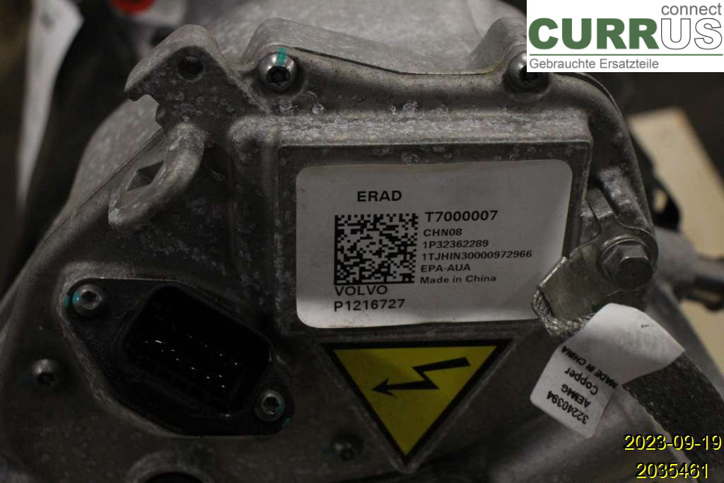 VOLVO C40/RECHARGE  21- Engine 36003601 E400V6