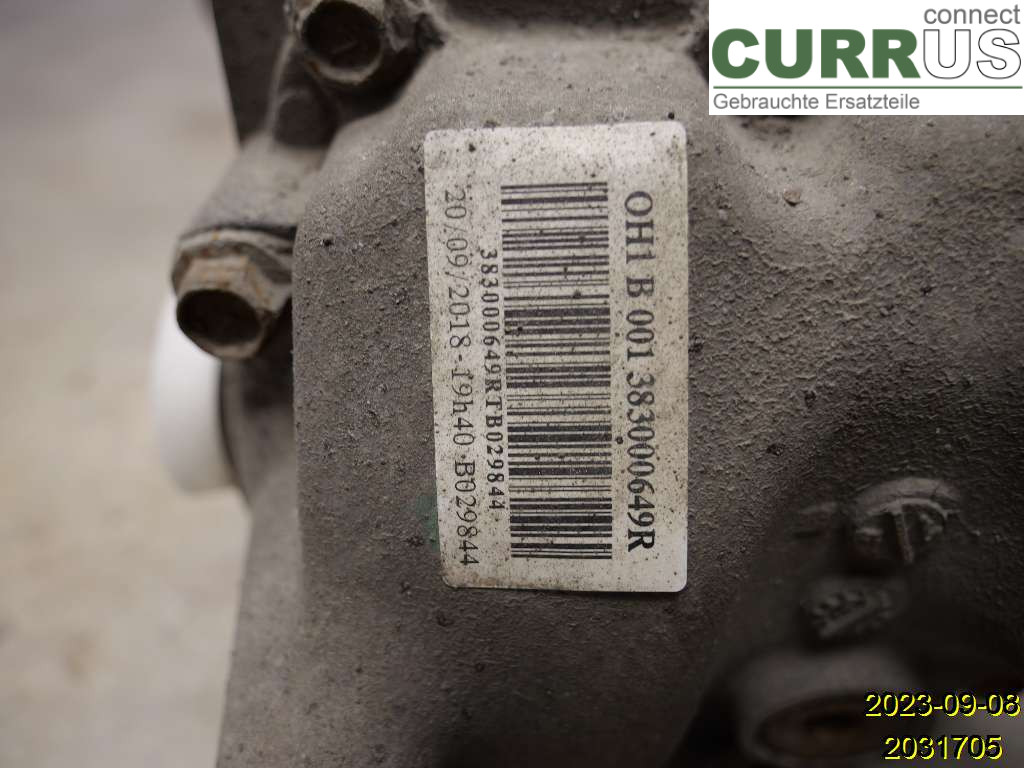 DACIA DUSTER  18-24 Différentiel 383000649R K9K