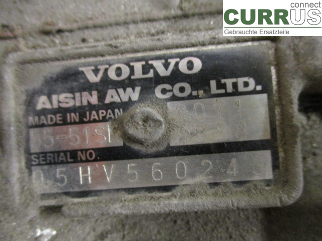 VOLVO S60      05-10 Gearbox (Automatic) 8251834 B5244S2