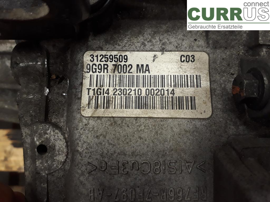 VOLVO V70      08-13 Gearbox (6-speed) 36001865 D5244T14