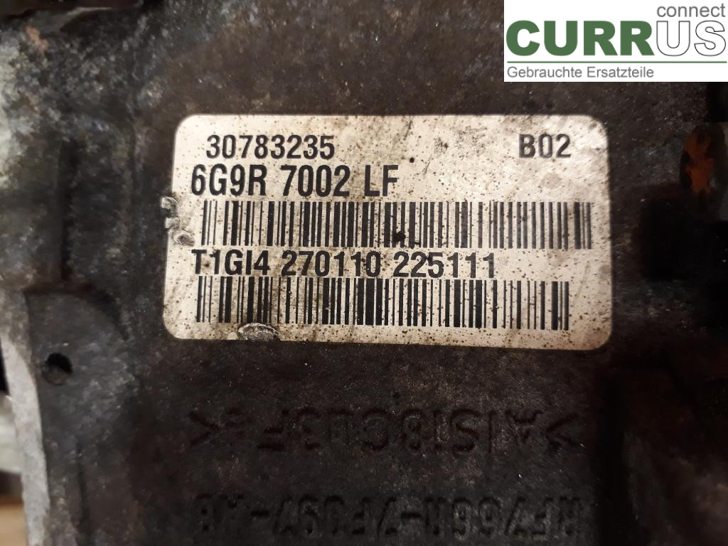 VOLVO S80      07- 13 Gearbox (6-speed) 8251965 D5244T10