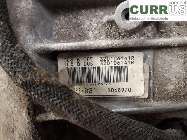 DACIA DUSTER  10-17 Gearbox (6-speed) 8201365769 K9K-898