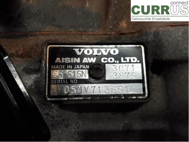 VOLVO S60      05-10 Gearbox (Automatic) 8251840 B5254T2