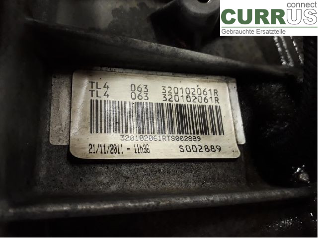 RENAULT MEGANE III 09-15 Gearbox (6-speed) 320103132R K9K-836