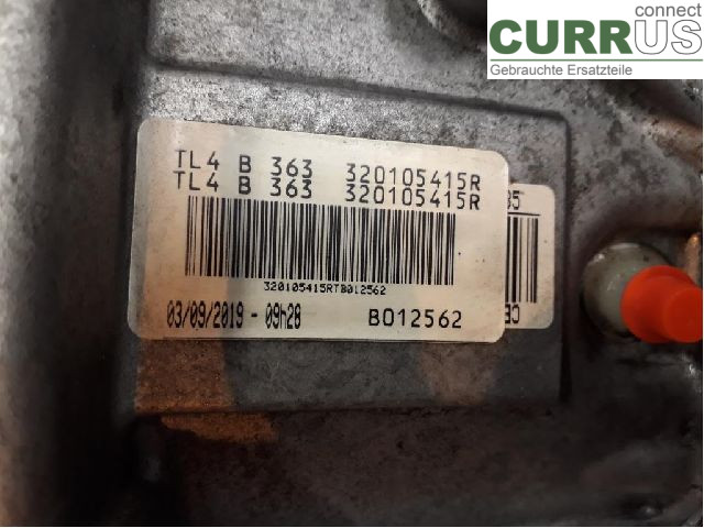 RENAULT KANGOO II  15-21 Gearkasse 6 gear 320101869R K9K872