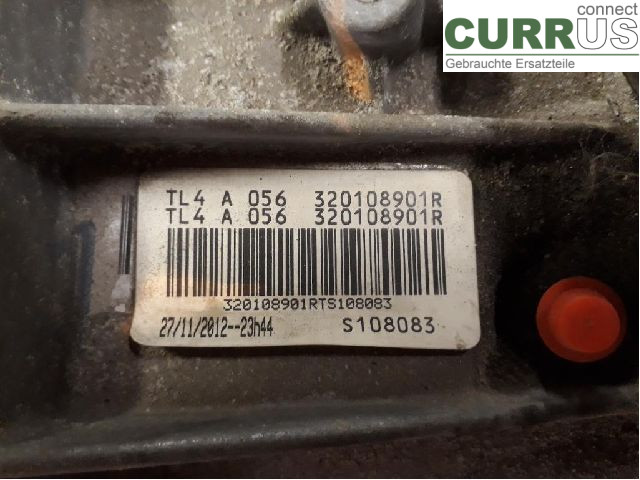 RENAULT MEGANE III 09-15 Gearbox (6-speed) 8201601333 K9K-636