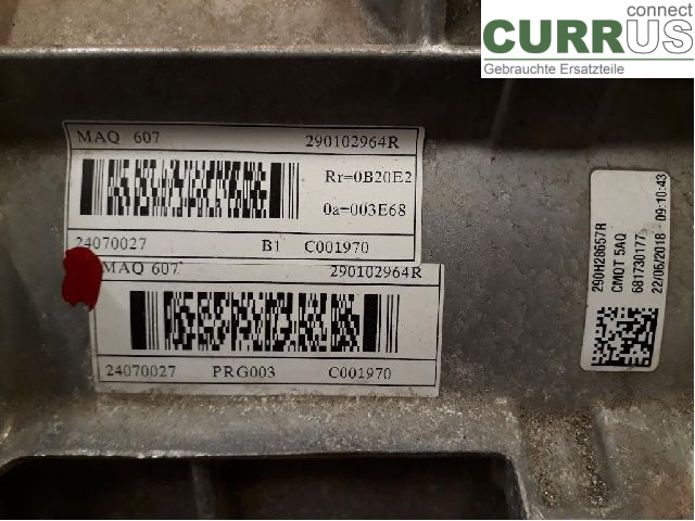 RENAULT ZOE/E-TECH 13-> Motor 8201749855 5AQ-80