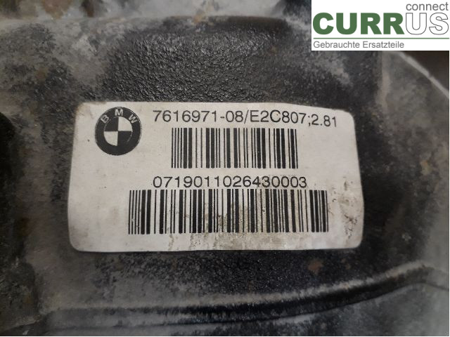 BMW 3 F30/F31/F80    12-19 Differential 33107616972 B48-B20A