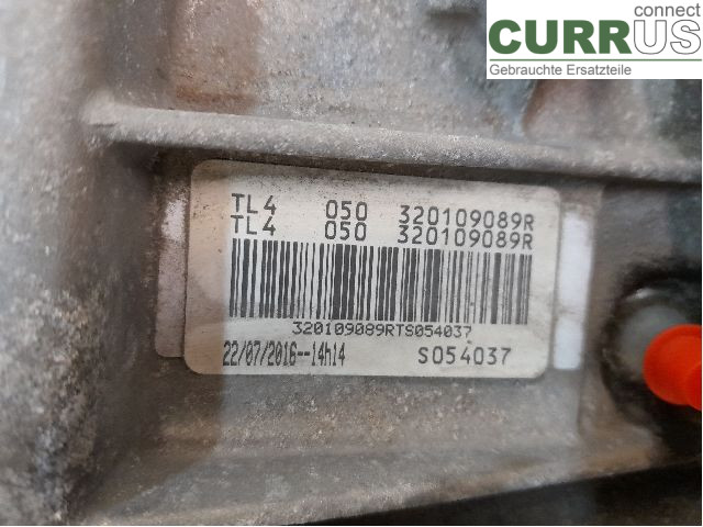 DACIA LODGY  12-18 Gearbox (6-speed) 320109089R K9K-846