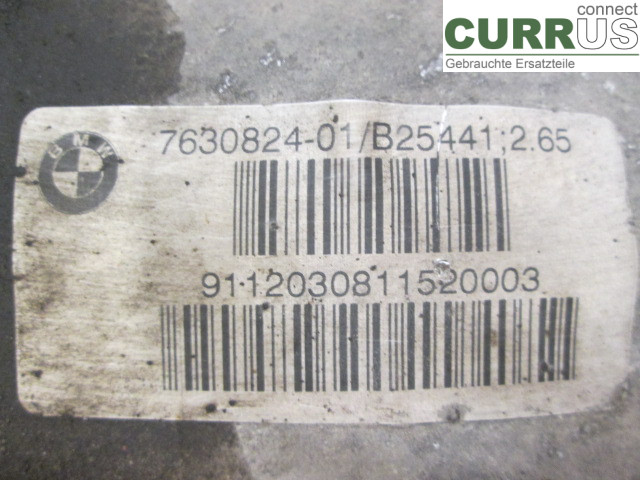 BMW F10/F11/F18  09-17 Differential 33107630825 N57-D30B