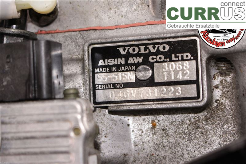 VOLVO S40       04-07 Automatikgetriebe 8251846 2.4 R5 140hk