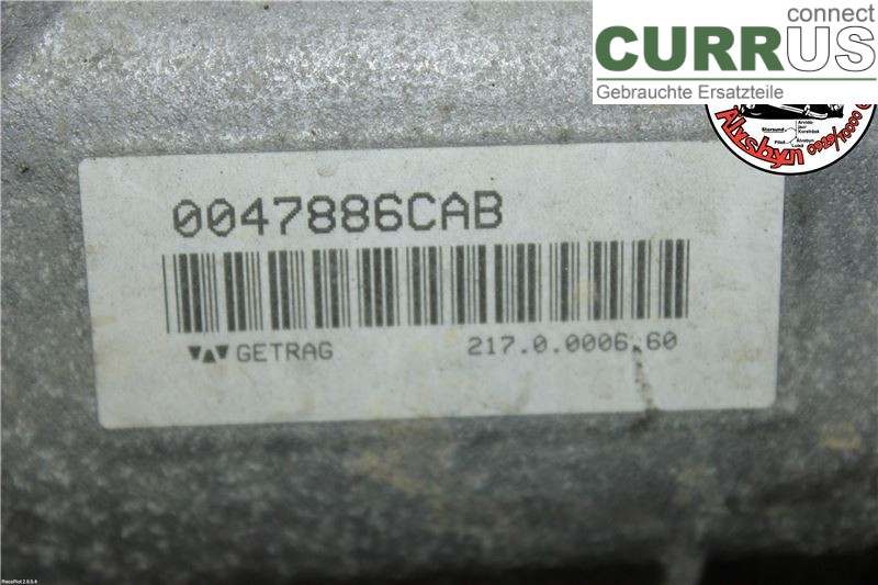 BMW 5 E60/61 Sed/Tou 02-10 6-Gang-Getriebe 23007604898 2,5I R6 177HK