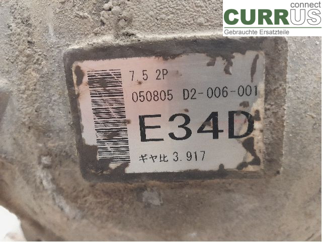 MITSUBISHI PAJERO  99-06 Differential 3501A303 4M41