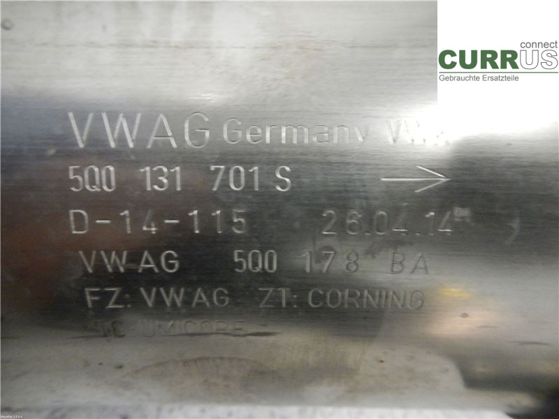 VW GOLF / E-GOLF VII   13-20 Catalyst 5Q0254501TX 1,2 TSI