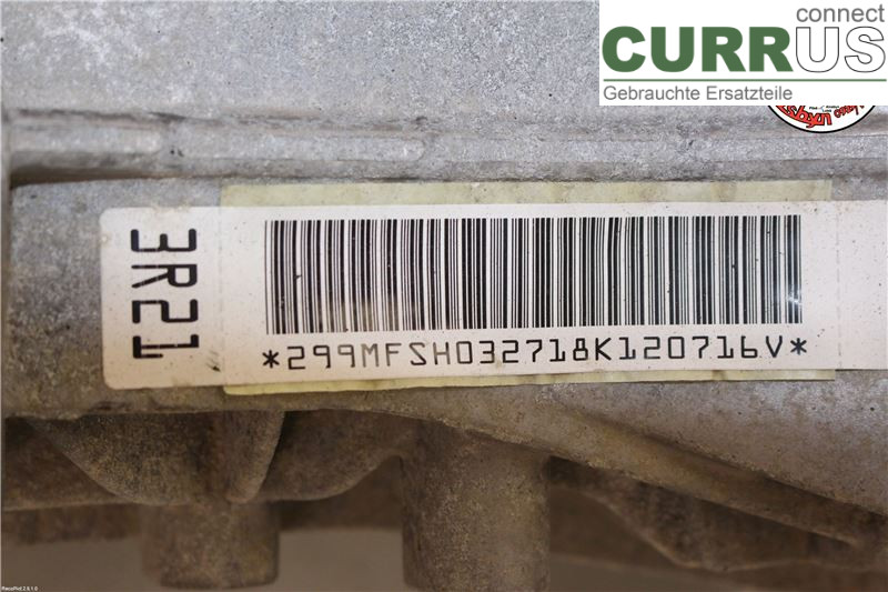 AUDI A4  12-15 Differential 0BC500044B 2.0D R4 177HK