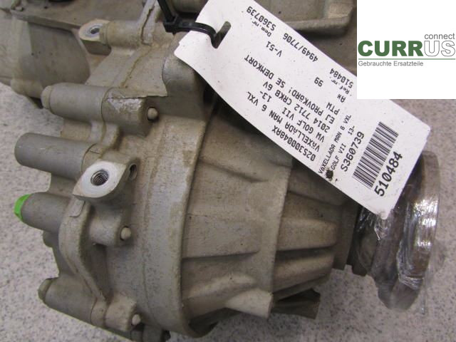 VW GOLF / E-GOLF VII   13-20 Gearkasse 6 gear 02S300048AX 1,6 TDI
