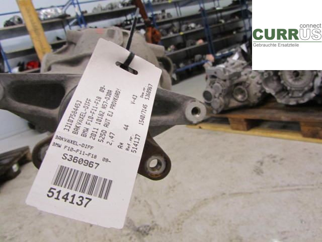 BMW F10/F11/F18  09-17 Differential 33107584453 525d