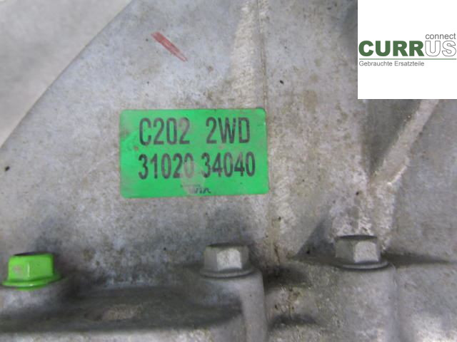 SSANG YONG KORANDO Gearbox (6-speed) 312034040 2,0 e-XDi
