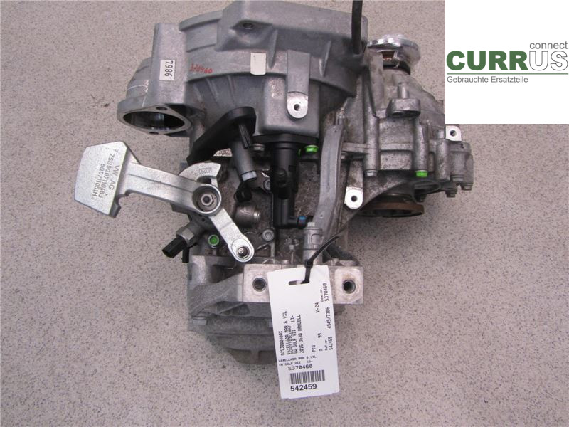 VW GOLF / E-GOLF VII   13-20 Gearkasse 6 gear 02S300048AX 1,6 TDI