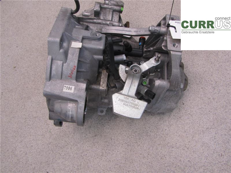 VW GOLF / E-GOLF VII   13-20 Gearkasse 6 gear 02S300048AX 1,6 TDI