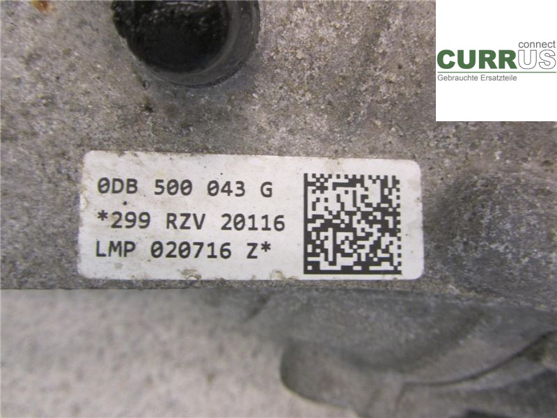 AUDI A4/S4  B9 16-19 Differentiel 0DB500043G 2,0 TDI