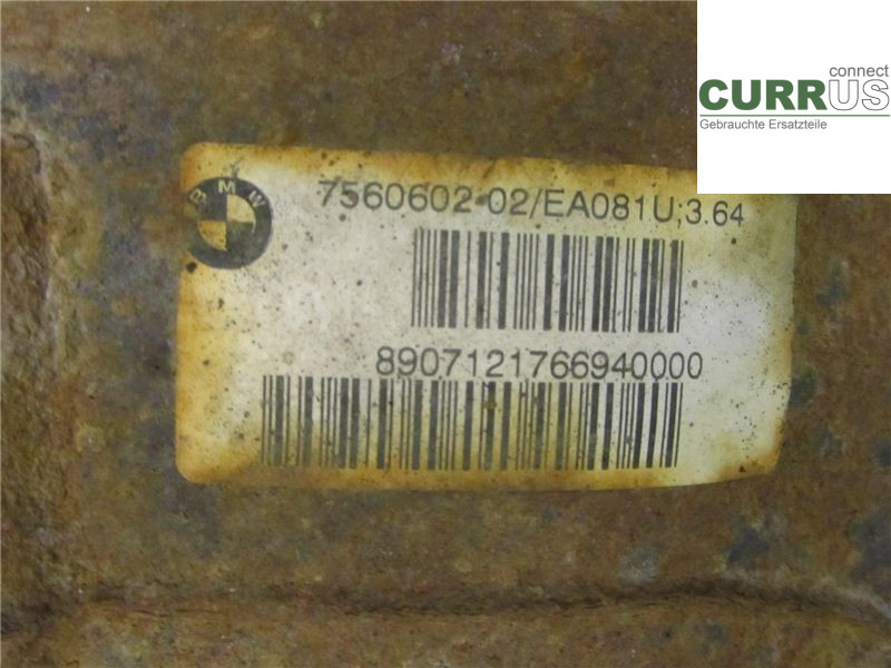 BMW 5 E60/61 Sed/Tou 02-10 Differential 33107560602 520 2,0