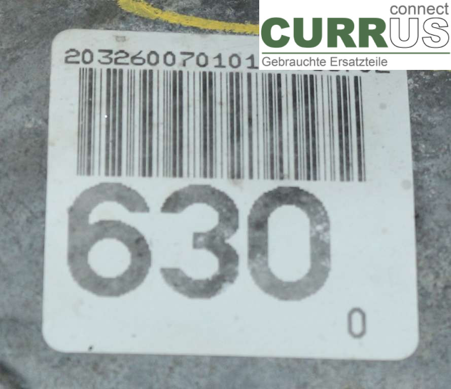 MB C (203)       00-07 Boîte 6 vitesses A2032604901 2,0iK R4 163Hk
