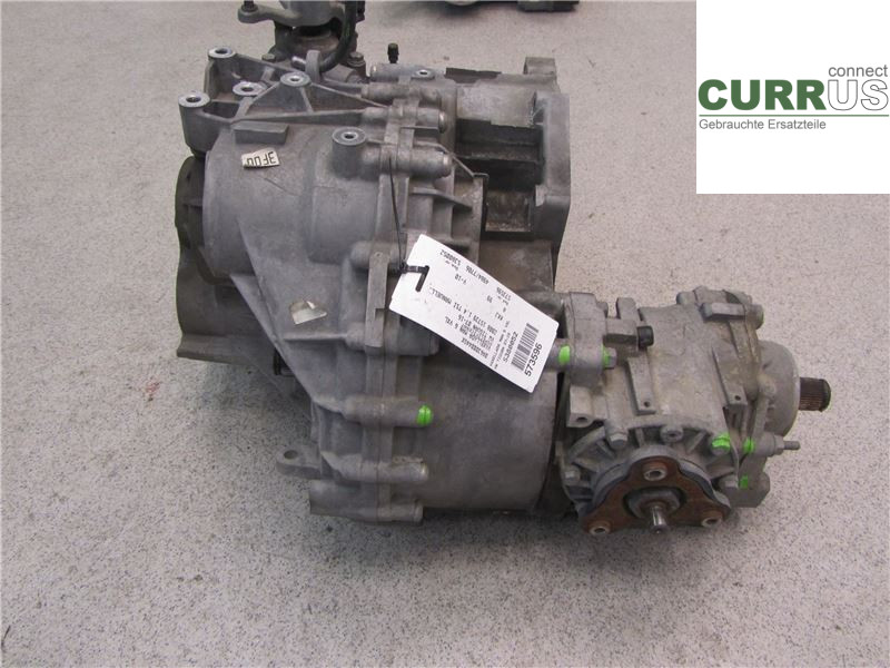 VW TIGUAN 07-16 Gearbox (6-speed) 0A6300044QX 1,4 TSI