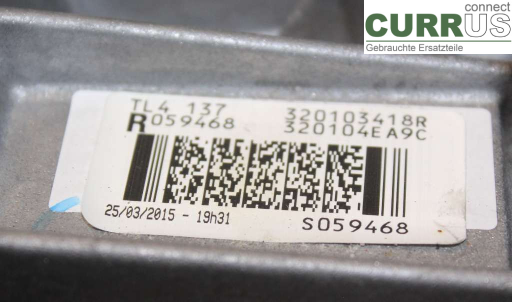 NISSAN QASHQAI  14-17 Boîte 6 vitesses 32010-4EA0C 1.2 DIG-T SUV