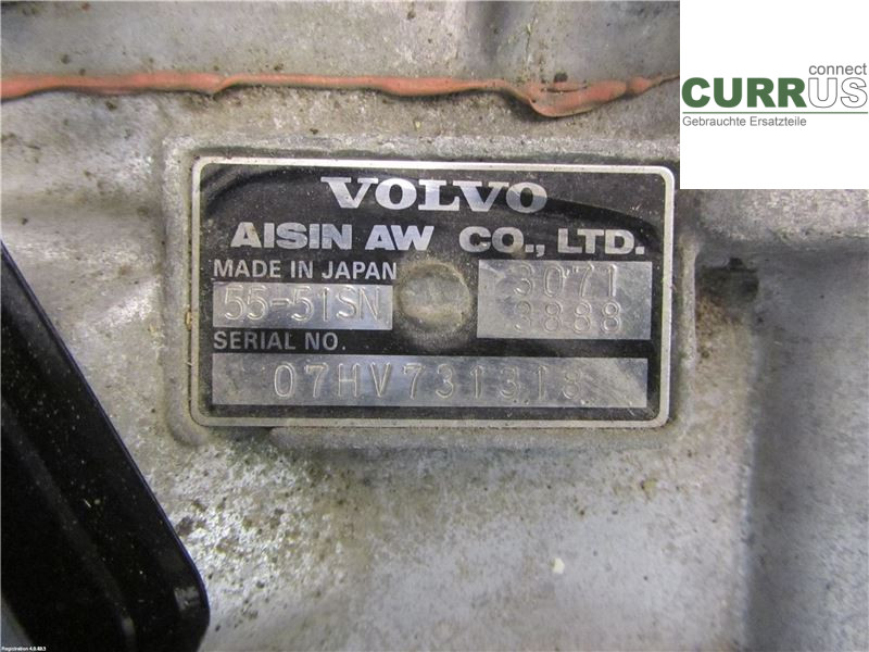 VOLVO S60      05-10 Gearkasse Automatisk 8251618 B5244S2