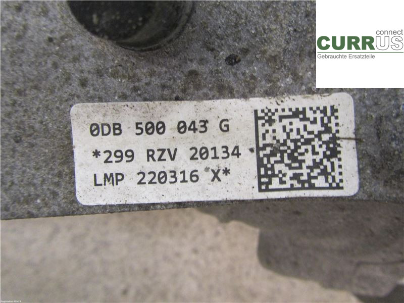 AUDI A4/S4  B9 16-19 Differential 0DB500043G DETA