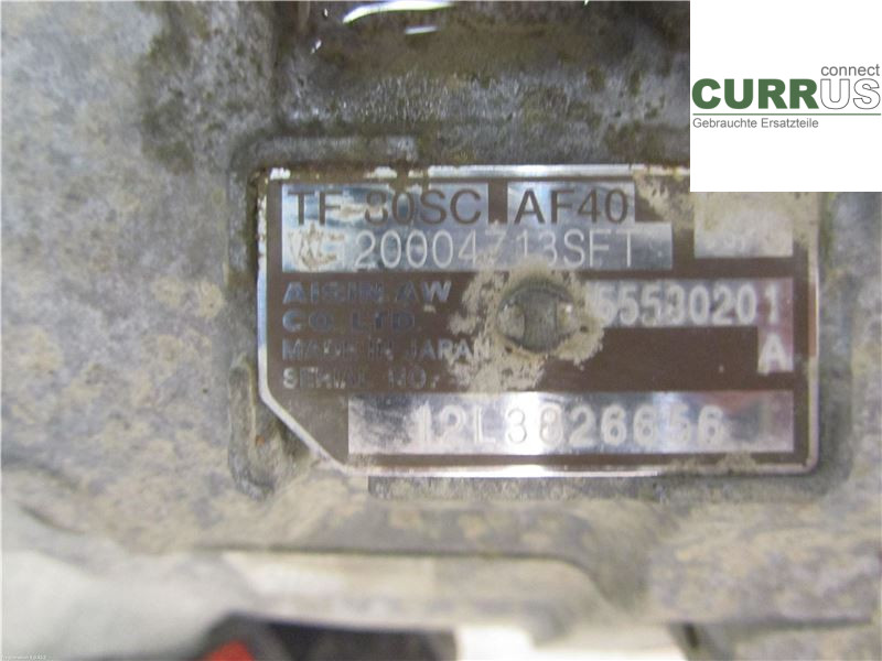 OPEL INSIGNIA  09-16 Gearbox (6-speed) 95509069 A20DTH