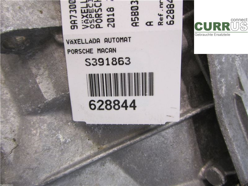 PORSCHE MACAN 14- Gearbox (Automatic) 9A7300040FX 2,0 CYPA 