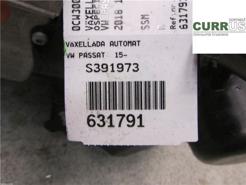 VW PASSAT  15-19 Skrzynia biegów automatyczna 0CW300041QX 1,4 CZEA