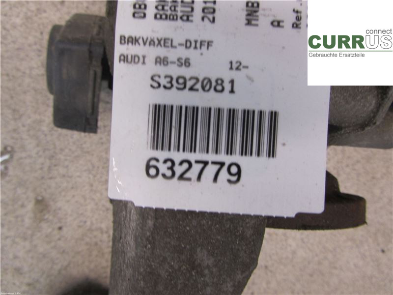 AUDI A6/S6 4G   11-18 Differential 0BC500044A 2.0 DDDA