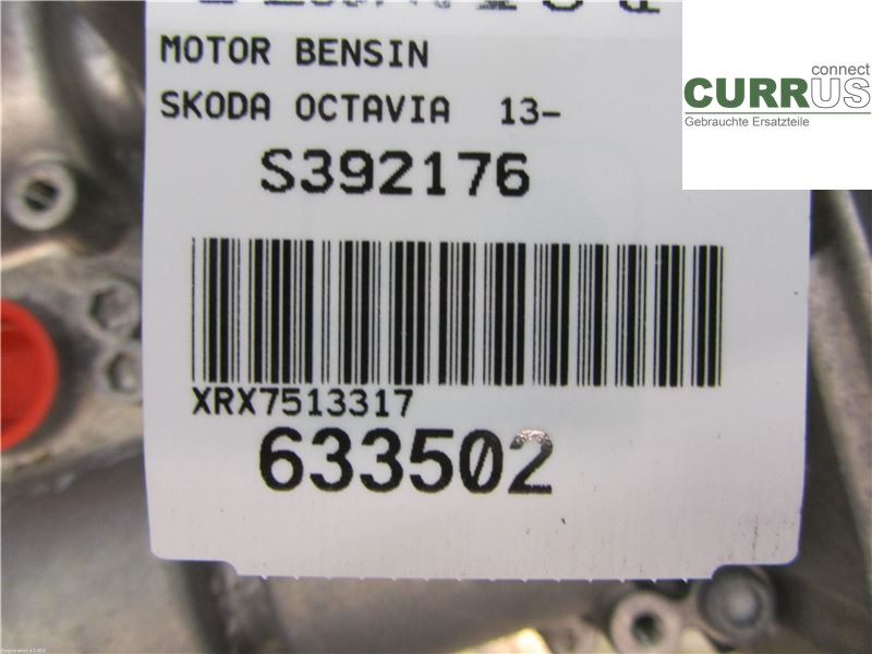 SKODA OCTAVIA  13-20 Engine 04E100035FX 1.4 CPWA