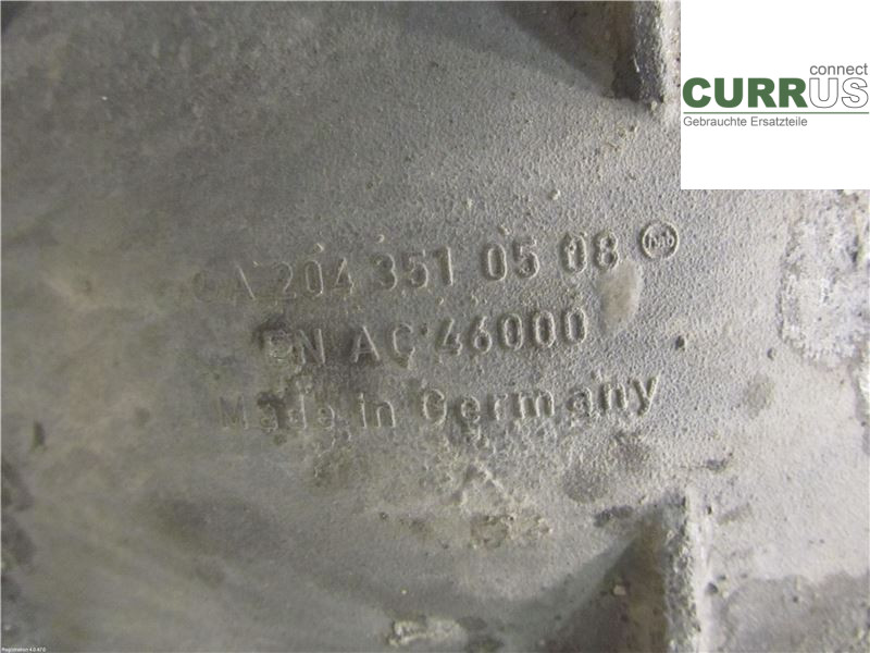 MB E-KLASS (W212) 09-16 Differential A204350281480 OM651.924