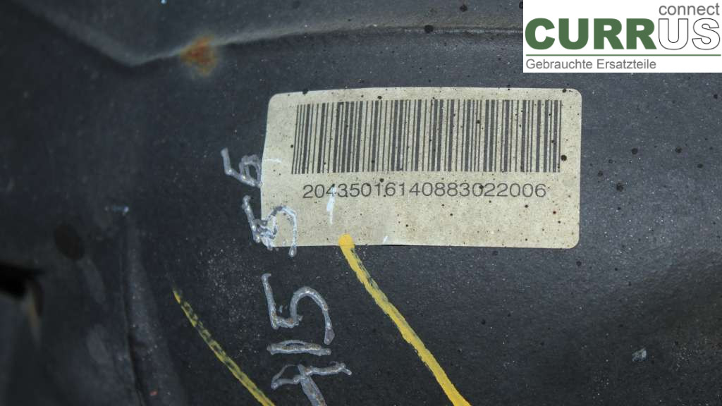 MB E-KLASS COUPE/CAB(C207) 09-17 Differential A2043500214 3.5CGI 292HK