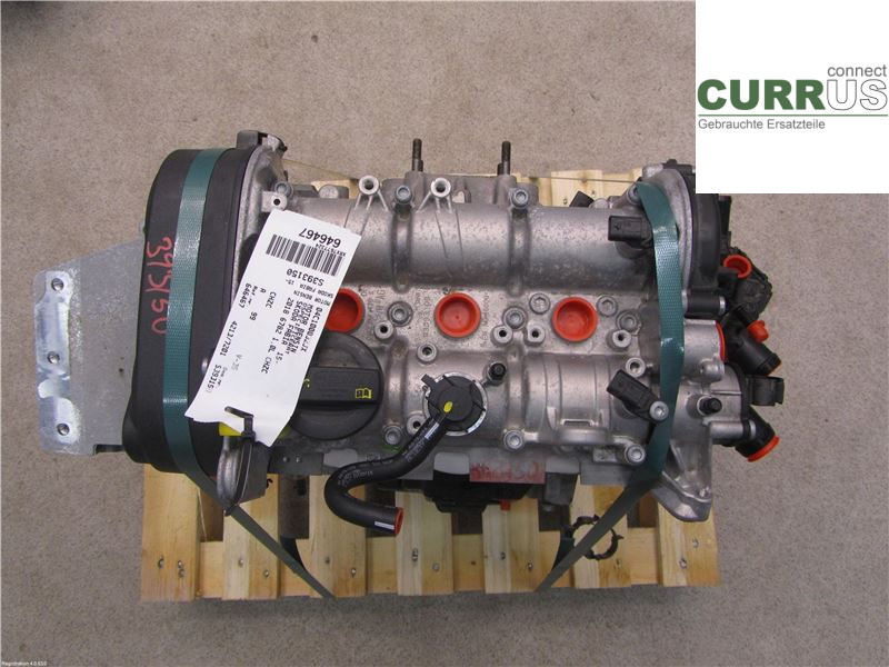 SKODA FABIA  15- Motor 04C100032JX 1,0L CHZC