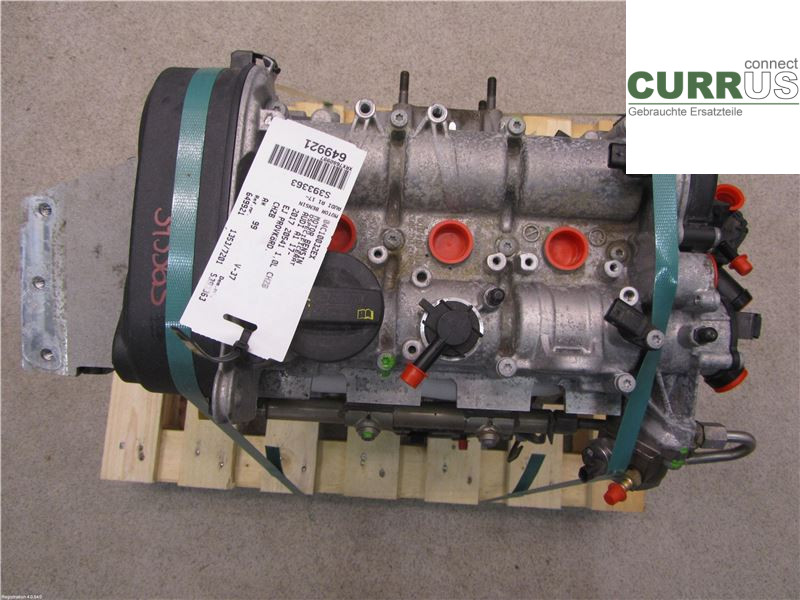 AUDI A1/S1  11-18 Motor 04C10032EX 1,0L CHZB