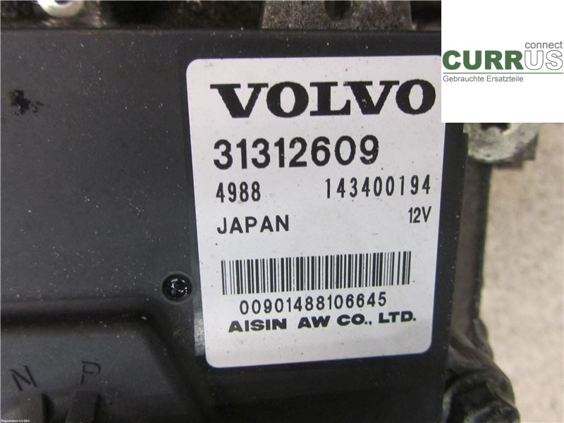 VOLVO V40  12-19 Gearbox (Automatic) 36050750 2,0L D5204T6
