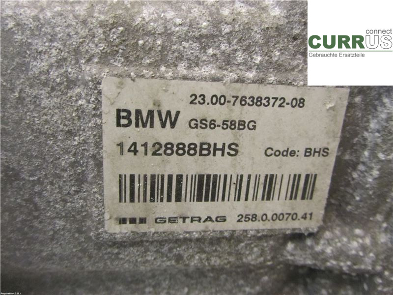 MINI ONE/COOPER 5DR F55 14- Gearbox (6-speed) 23008687647 1,2L B38-A12A